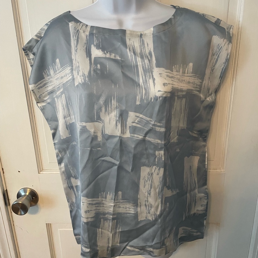 Eileen Fisher Silk Sleeveless Blouse